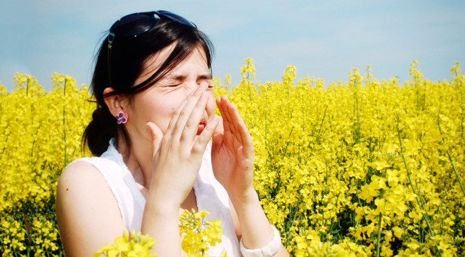 We love spring but hate the allergies that come with the season